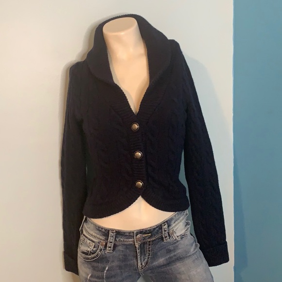 Free People Cable Knit Cardigan sweater - Picture 1 of 7